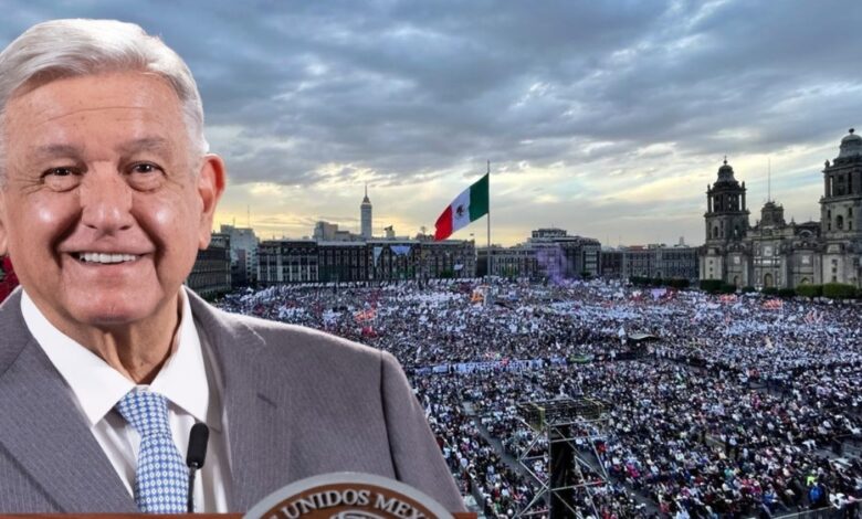 AMLO dará lección a conservadores: marchará del Ángel al Zócalo