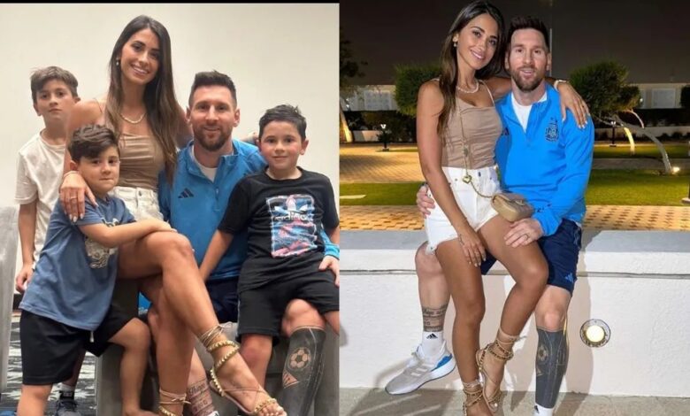 Messi se reencontró con su familia; tomó el día libre tras avanzar a Cuartos de Final en Qatar