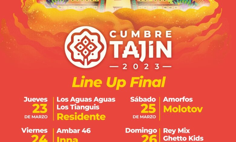 Sin pretextos: Cumbre Tajín con más de mil eventos culturales y elenco artístico de primera