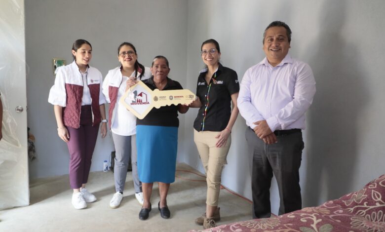 Habitantes de Los Tuxtlas acceden a vivienda digna mediante cuartos-dormitorio