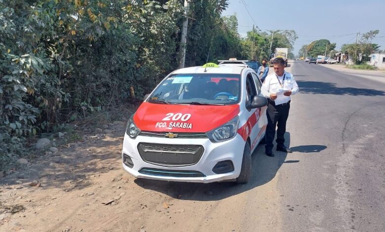 De enero a febrero, 8 detenidos por prestar servicio no concesionado