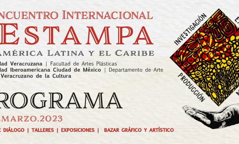 Estampa de América Latina y el Caribe, encuentro internacional en la Galería de Arte de Xalapa