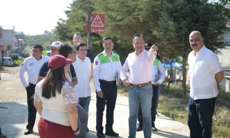 Cuitláhuac y Ahued analizan vías alternas para un tráfico fluido en Las Trancas por obras