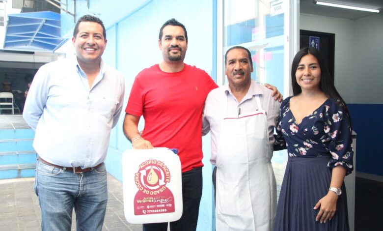 Arranca SEDEMA campaña Juntos por un Veracruz limpio para acopiar aceite comestible usado