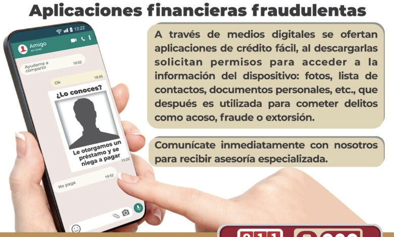 Advierte C4 sobre los riesgos de acceder a préstamos mediante aplicaciones móviles