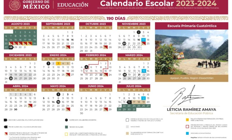 Así quedó el calendario escolar 2023-2024 de la SEP: ¿cuándo inicia? ¿cuáles son días feriados?