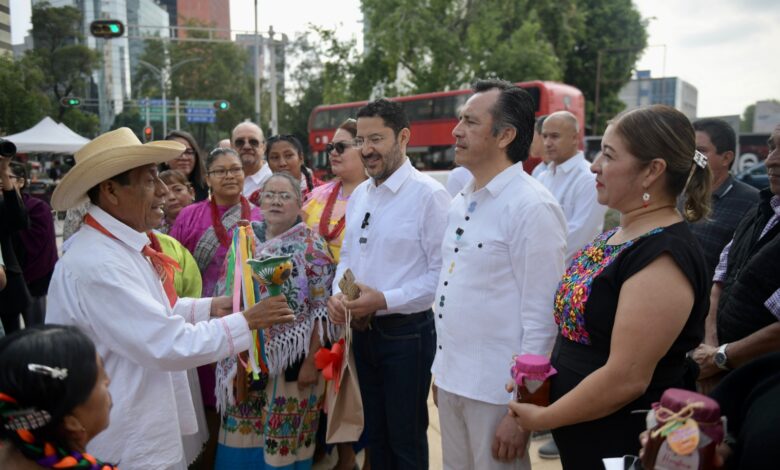 La joven de Amajac reivindica a las mujeres e indígenas de México: Cuitláhuac García