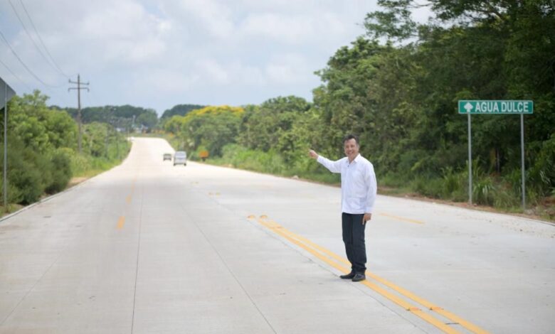 Acceso a Agua Dulce más amplio y rápido, presenta Gobernador modernización a cuatro carriles