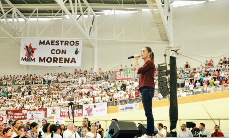 Claudia Sheinbaum cierra exitosamente actividades rumbo a la elección de la Coordinación de los Comités de Defensa de la Cuarta Transformación en Xalapa