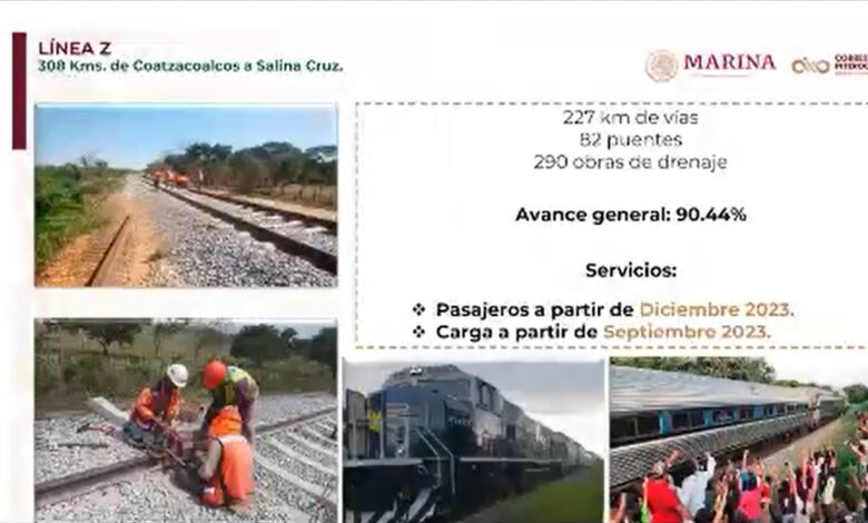 ¡De primera! AMLO sobre el recorrido de prueba del Tren Interoceánico