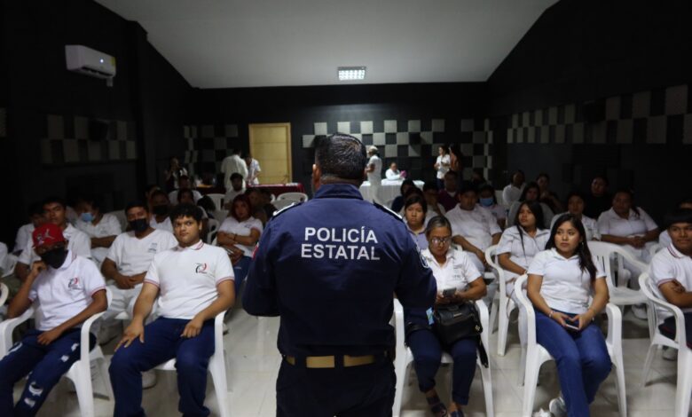 Llevará Seguridad Pública jornada de concientización contra las adicciones a mil 550 estudiantes