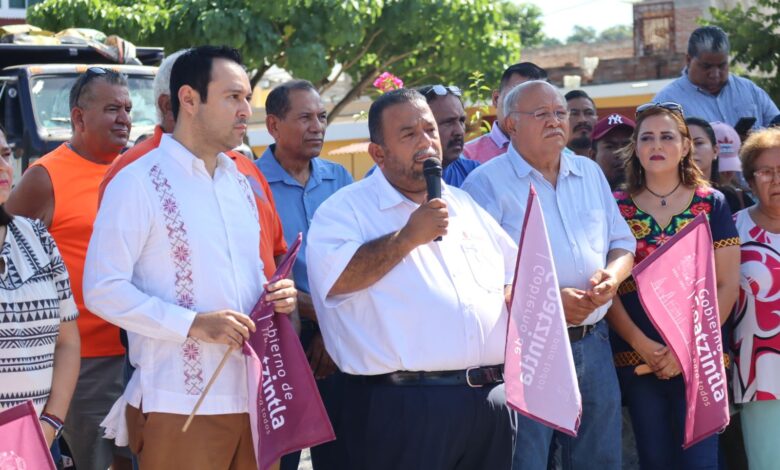 Obra pública estatal alcanza cifra histórica en Coatzintla