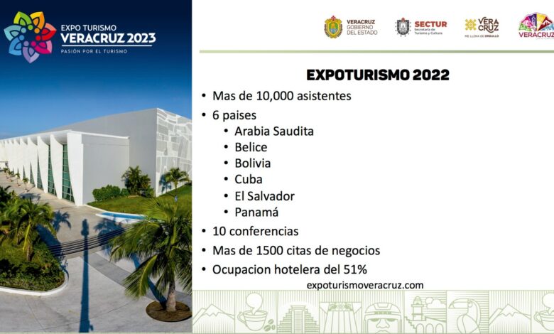 Prepara Veracruz 3 días de Expo Turismo en noviembre