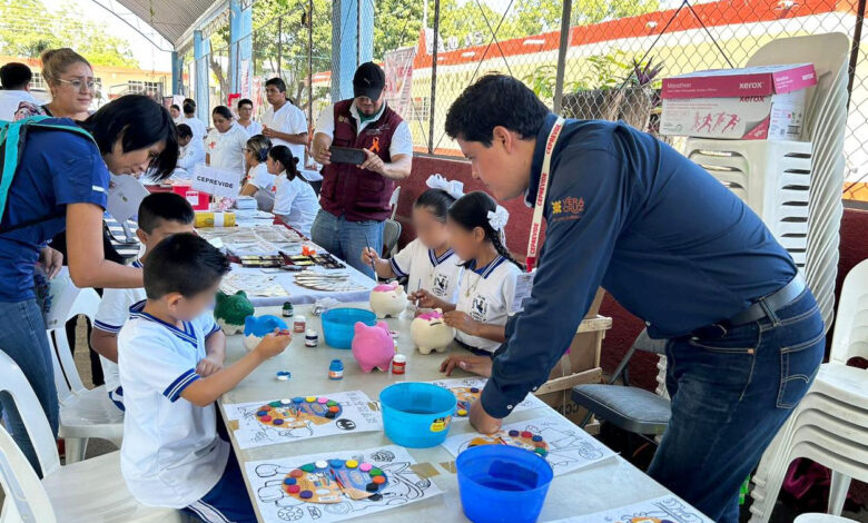 Promueve Gobierno la prevención de la violencia mediante ferias infantiles