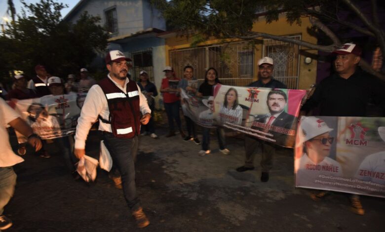 Zenyazen, principal impulsor de la educación, recorrió colonias del Puerto de Veracruz