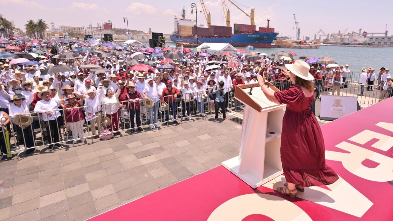 Nahle muestra músculo en Veracruz