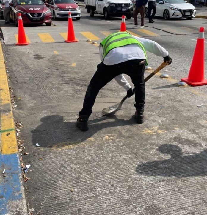 Mejora Ayuntamiento de Veracruz la movilidad y la seguridad vial en inmediaciones del IMSS