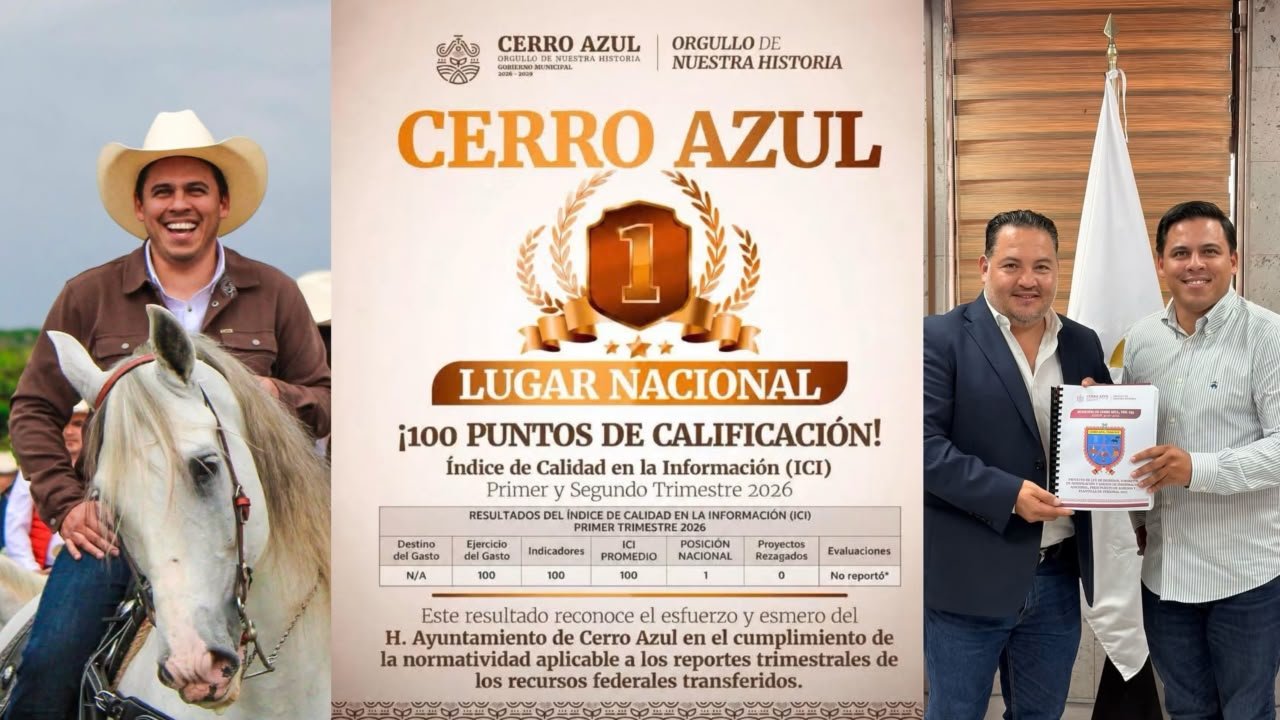 Fernando Hernández Spinoso es el primer lugar con Cerro Azul al frente