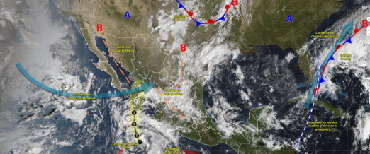 Lluvias este miércoles en Veracruz: Conagua